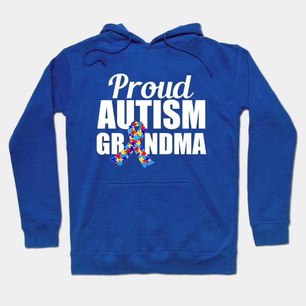 Proud Autism Grandma Hoodie by epiclovedesigns